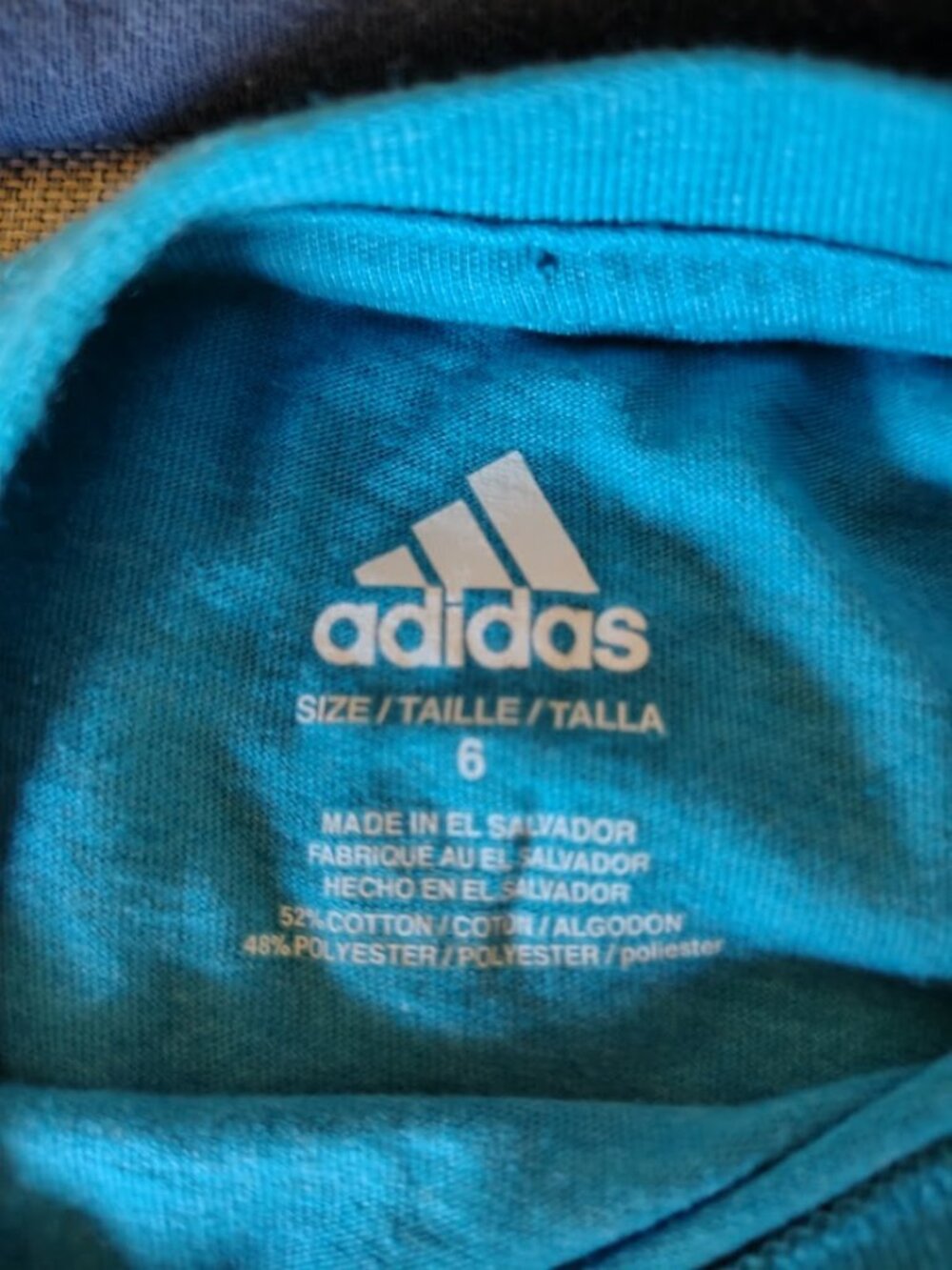 Adidas shirts size 6- 7 total - Picture 2 of 2